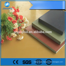 PE or PVC wood fiber 5mm white pvc foam board for Swimming pool